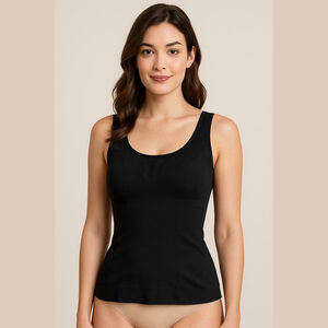 Women's Jockey Black Seamfree Tank Top XL